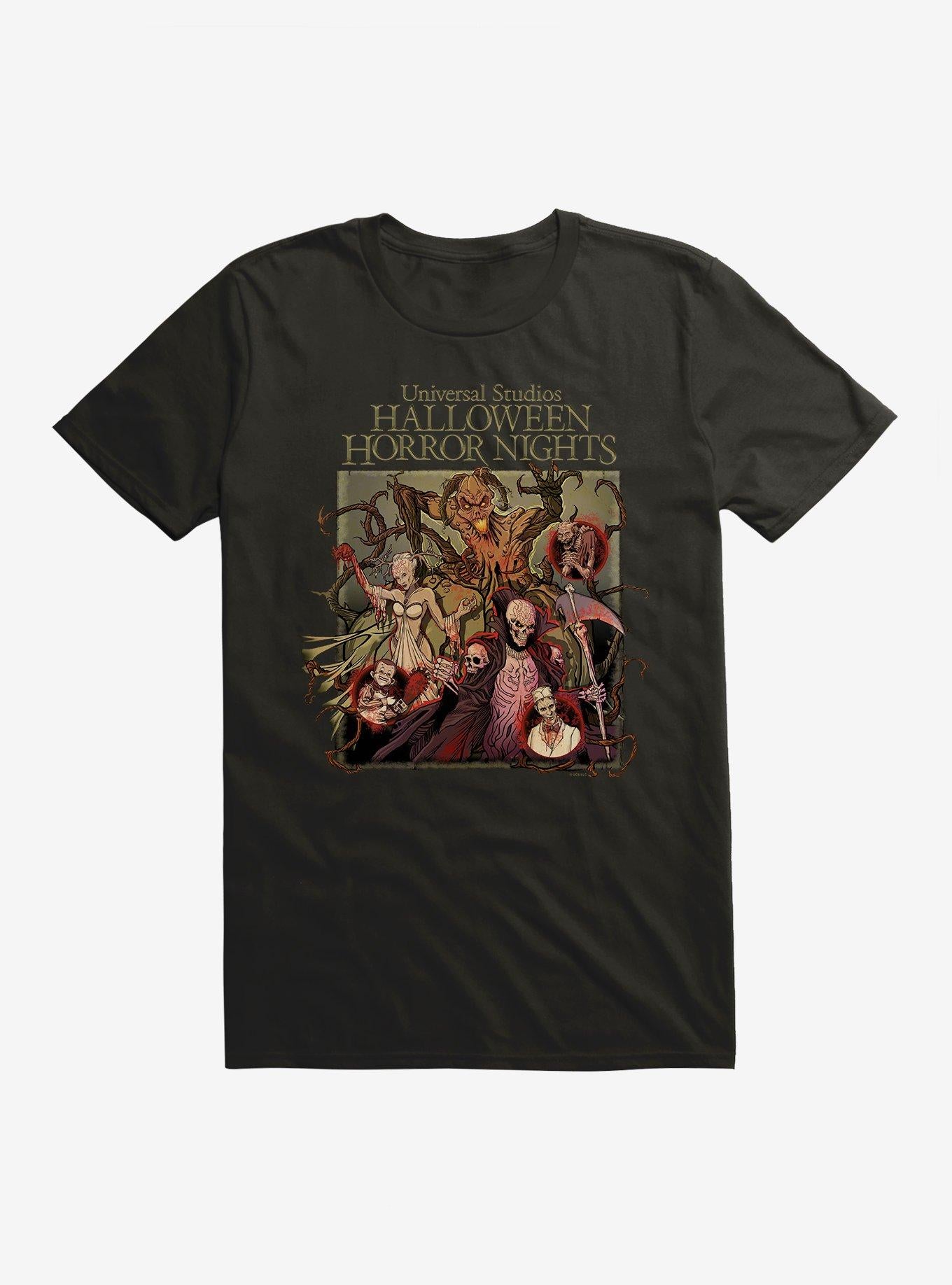 Halloween Horror Nights Monsters Group Photo T-Shirt