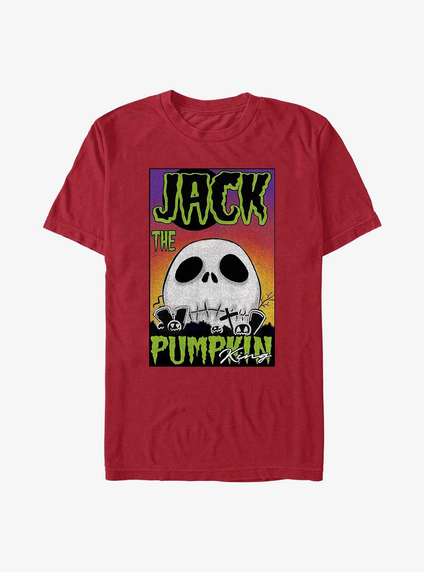 Disney The Nightmare Before Christmas Jack The Pumpkin King TShirt T-Shirt | Premium Graphic | Great For Christmas Season