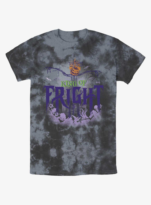 Disney The Nightmare Before Christmas King of Fright TieDye TShirt T-Shirt | Seasonal Must-Have | Trending Festive Apparel