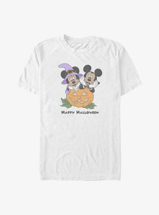 Disney Mickey Mouse & Minnie Mouse Pumpkin T-Shirt