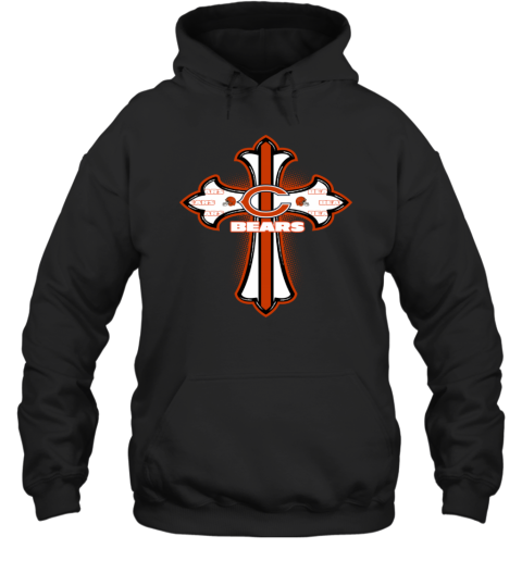 The Green Crusader Cross Chicago Bears Hoodie