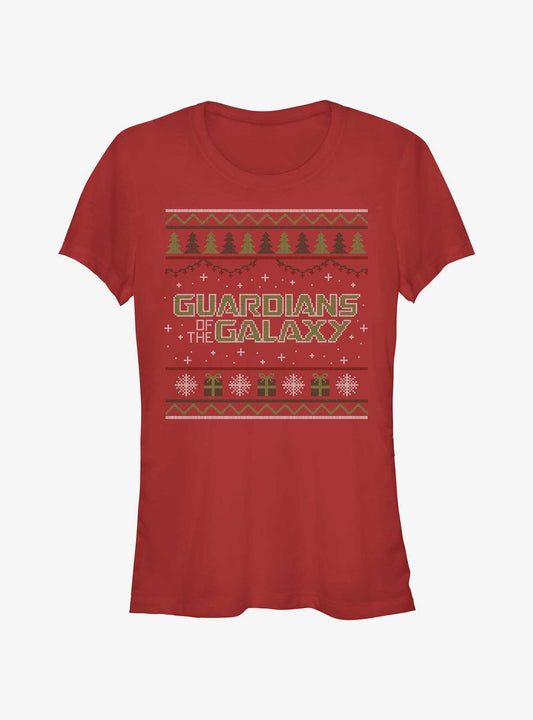 Marvel Guardians of the Galaxy Christmas Galaxy Girls TShirt T-Shirt | Holiday Edition | Limited Christmas Style