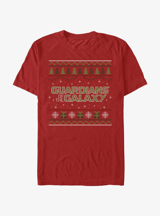 Marvel Guardians of the Galaxy Christmas Galaxy TShirt T-Shirt | Seasonal Must-Have | Perfect Holiday Gift