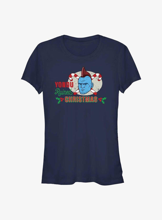 Marvel Guardians of the Galaxy Holiday Special Yondu Ruined Christmas Girls TShirt T-Shirt | Seasonal Must-Have | Perfect Holiday Gift