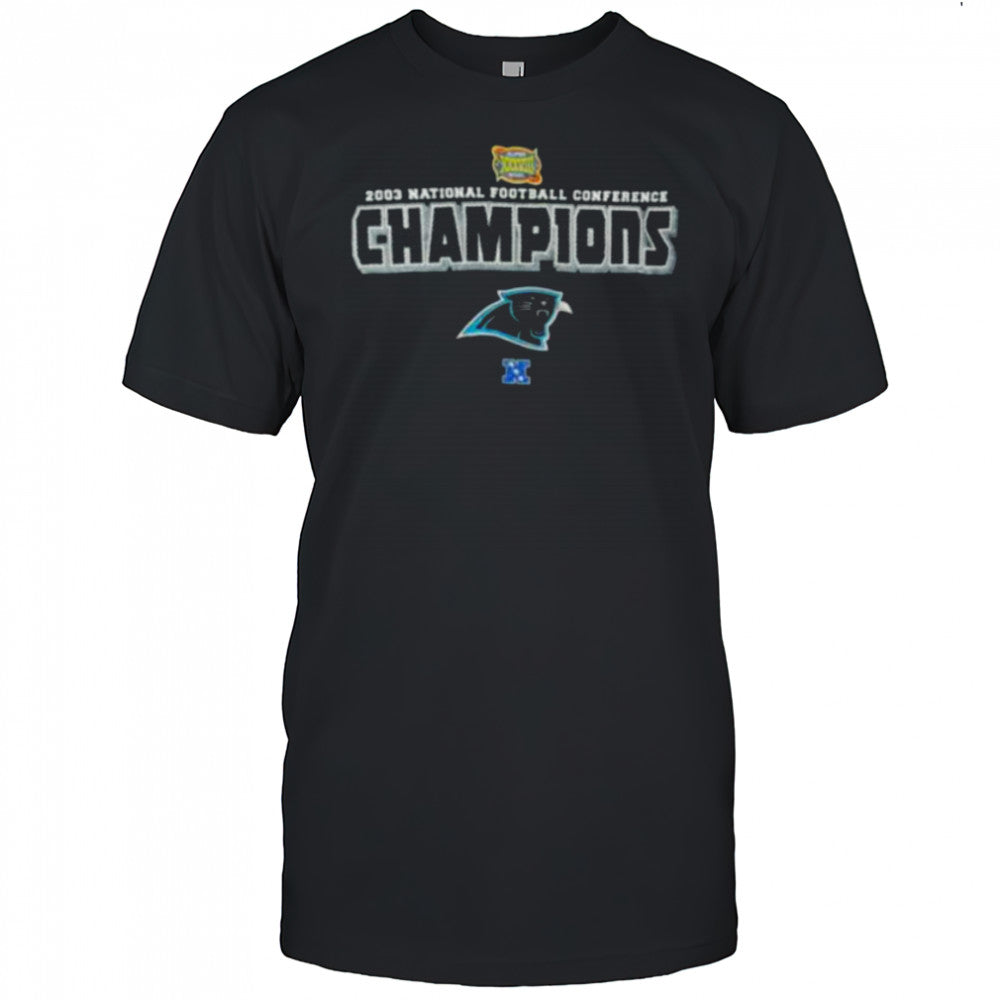 2003 Carolina Panthers NFC Champions Super Bowl XXXVIII Vintage NFL Shirt