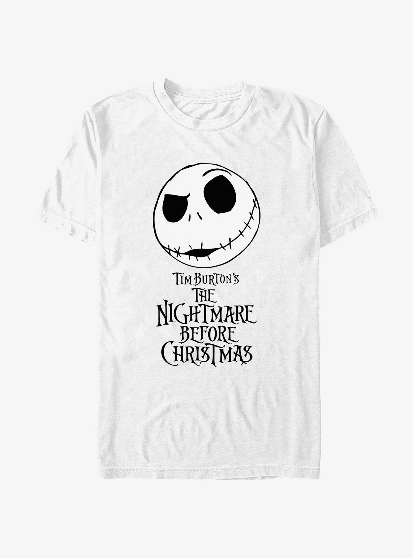 Disney The Nightmare Before Christmas Curious Jack TShirt T-Shirt | Fan Favorite Artwork | Perfect For Daily Wear