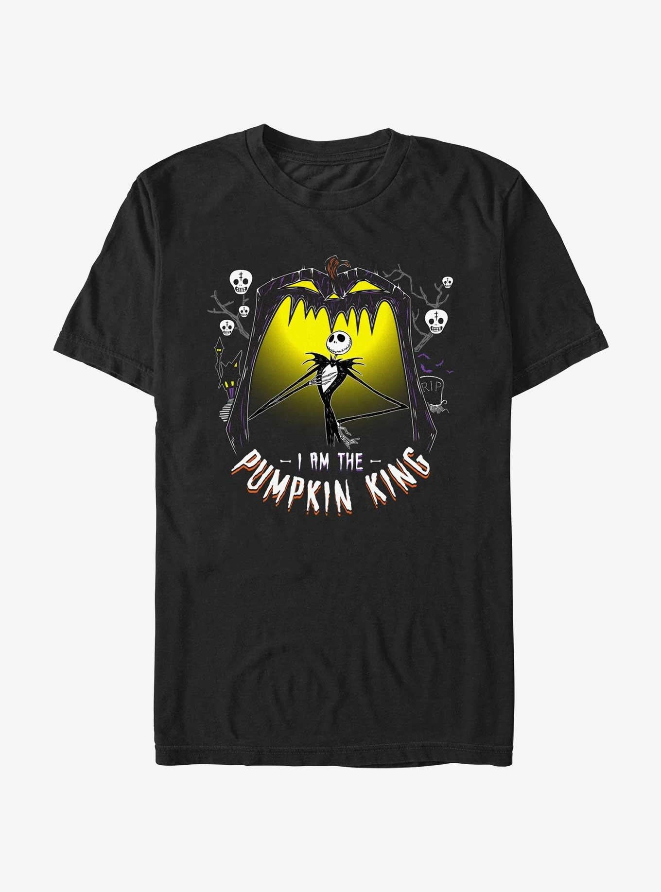 Disney The Nightmare Before Christmas Jack Is The Pumpkin King TShirt T-Shirt | Fan Favorite Artwork | Top Pick For Gifting