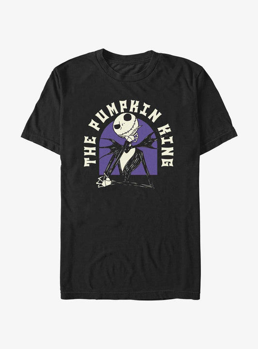 Disney The Nightmare Before Christmas Nightmare Style Pumpkin King TShirt T-Shirt | High-Quality Print | Limited Christmas Style