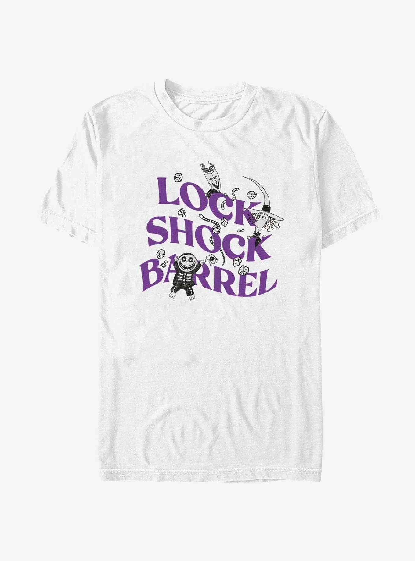 Disney The Nightmare Before Christmas Tricksters Three Lock, Shock, & Barrel T-Shirt