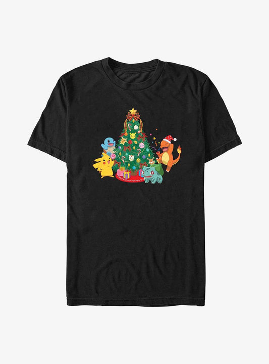 Pokemon Christmas Tree TShirt T-Shirt | Vintage Christmas Look | Limited Christmas Style