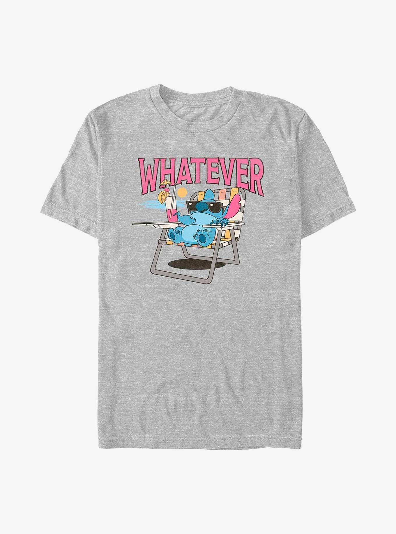 Disney Lilo Stitch Whatever Stitch T-Shirt T-Shirt – High Detail Graphic | Perfect for Daily Wear