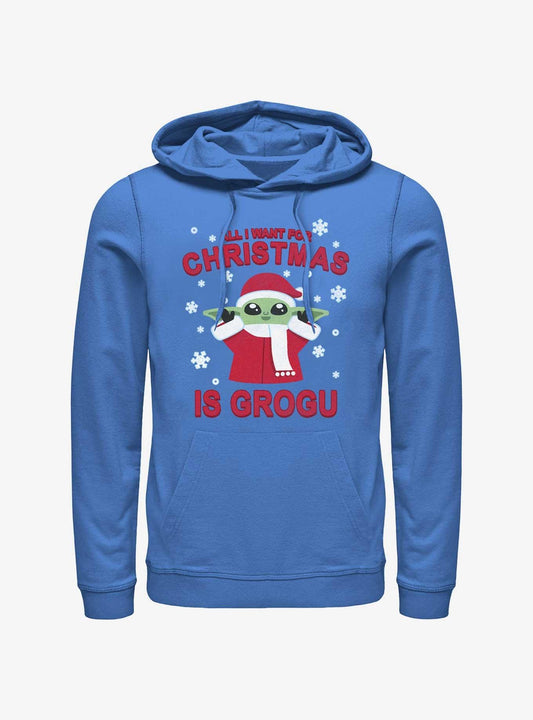 Star Wars The Mandalorian Grogu For Christmas Hoodie