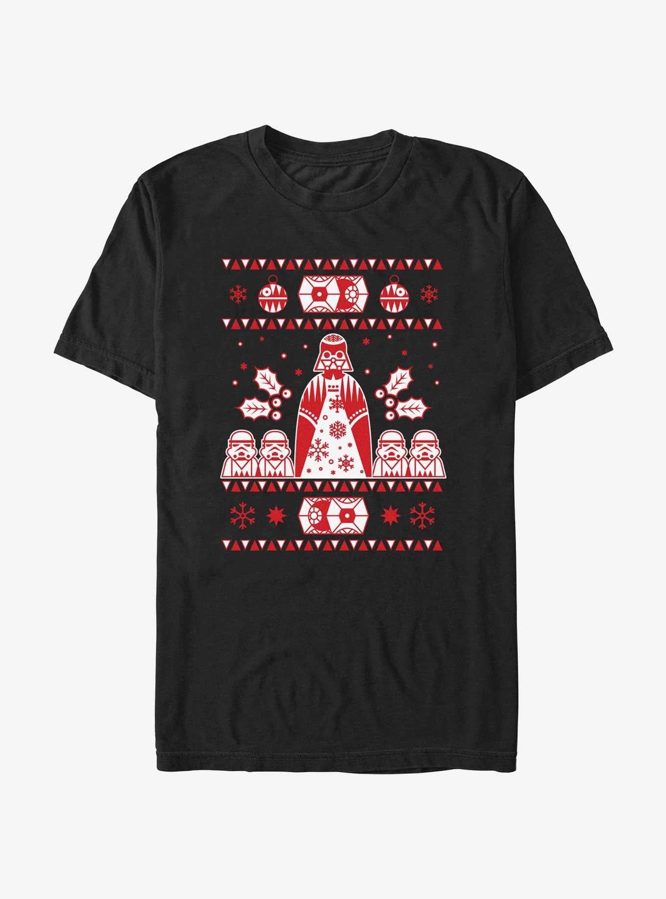 Star Wars Empire Ugly Christmas T-shirt | Trendy Graphic Tee | Casual Unisex T-shirt