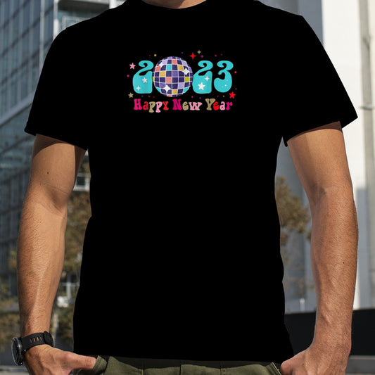 2023 Happy New Year Disco New Years Eve Party Hello 2023 T Shirt B0BNPB3VWF
