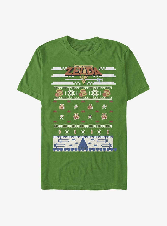 Nintendo Zelda Ugly Christmas T-shirt | Trendy Graphic Tee | Casual Unisex T-shirt