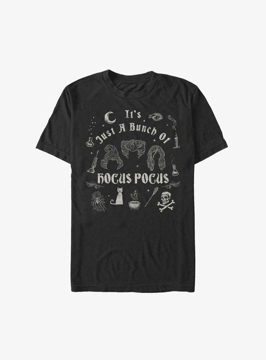 Disney Hocus Pocus A Bunch of Hocus Pocus Extra Soft T-Shirt