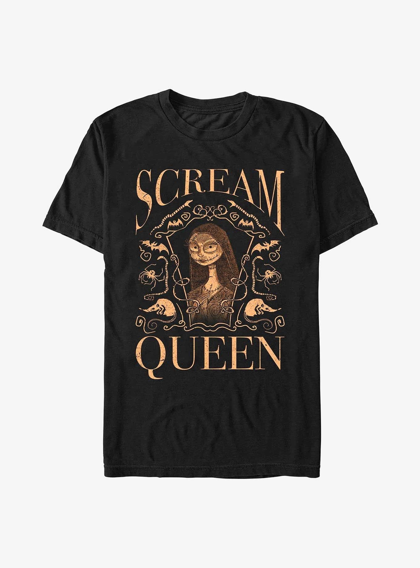 Disney The Nightmare Before Christmas Sally Scream Queen Extra Soft T-Shirt