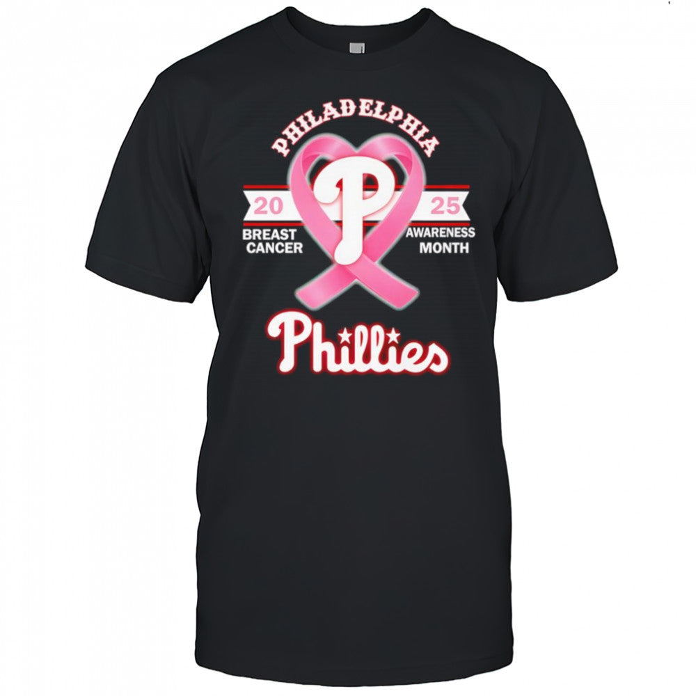 2025 Breast Cancer Awareness Month Philadelphia Phillies shirt