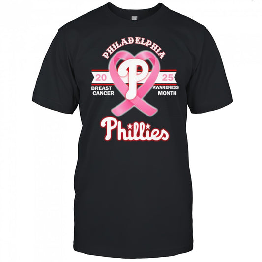 2025 Breast Cancer Awareness Month Philadelphia Phillies shirt