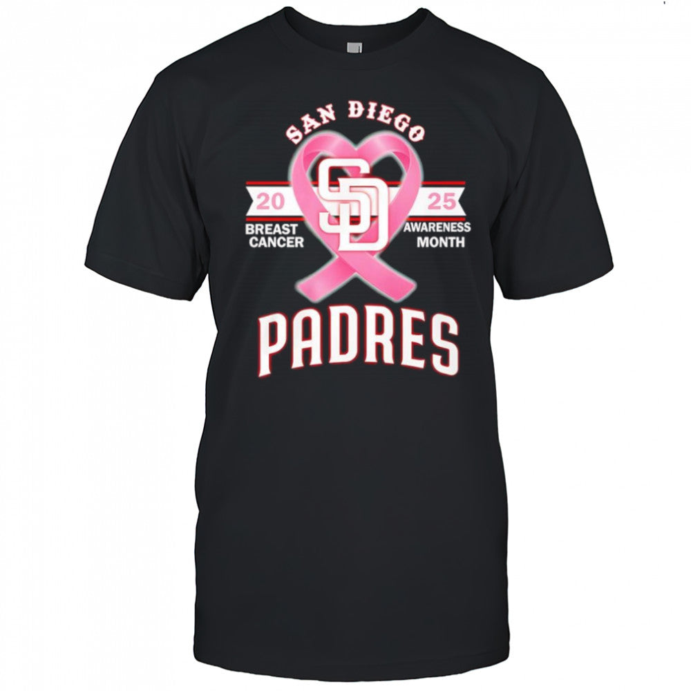 2025 Breast Cancer Awareness Month San Diego Padres shirt