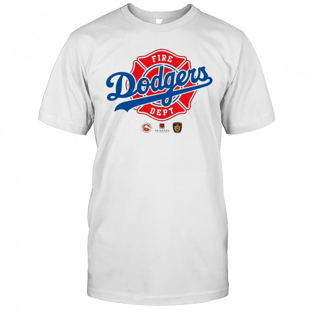 2025 Dodgers Firefighter Appreciation Night Shirt
