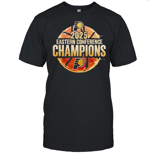 2025 Eastern Conference Champions Indiana Pacers Ball shirt