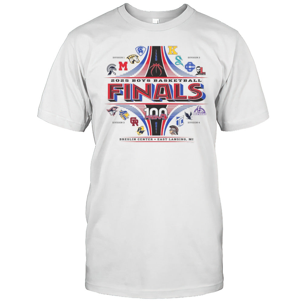 2025 MHSAA Boys Basketball Championships Logo Shirt