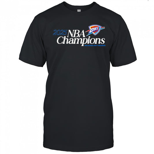 2025 NBA Champions Oklahoma City Thunder shirt