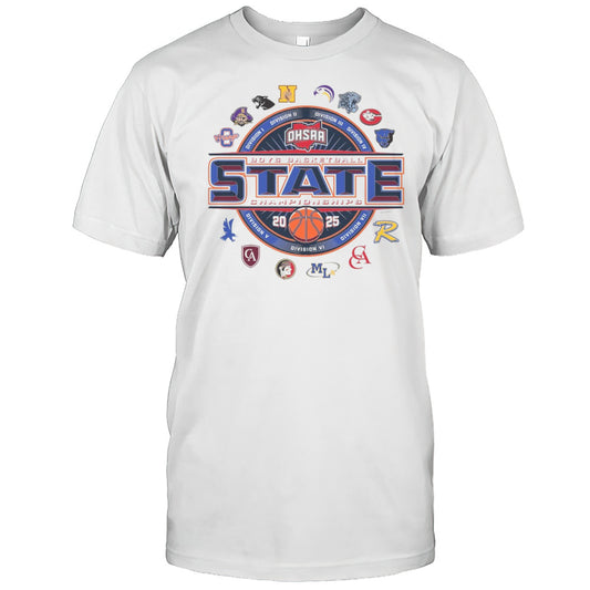 2025 OHSAA Boys Basketball State Championships Logo Shirt