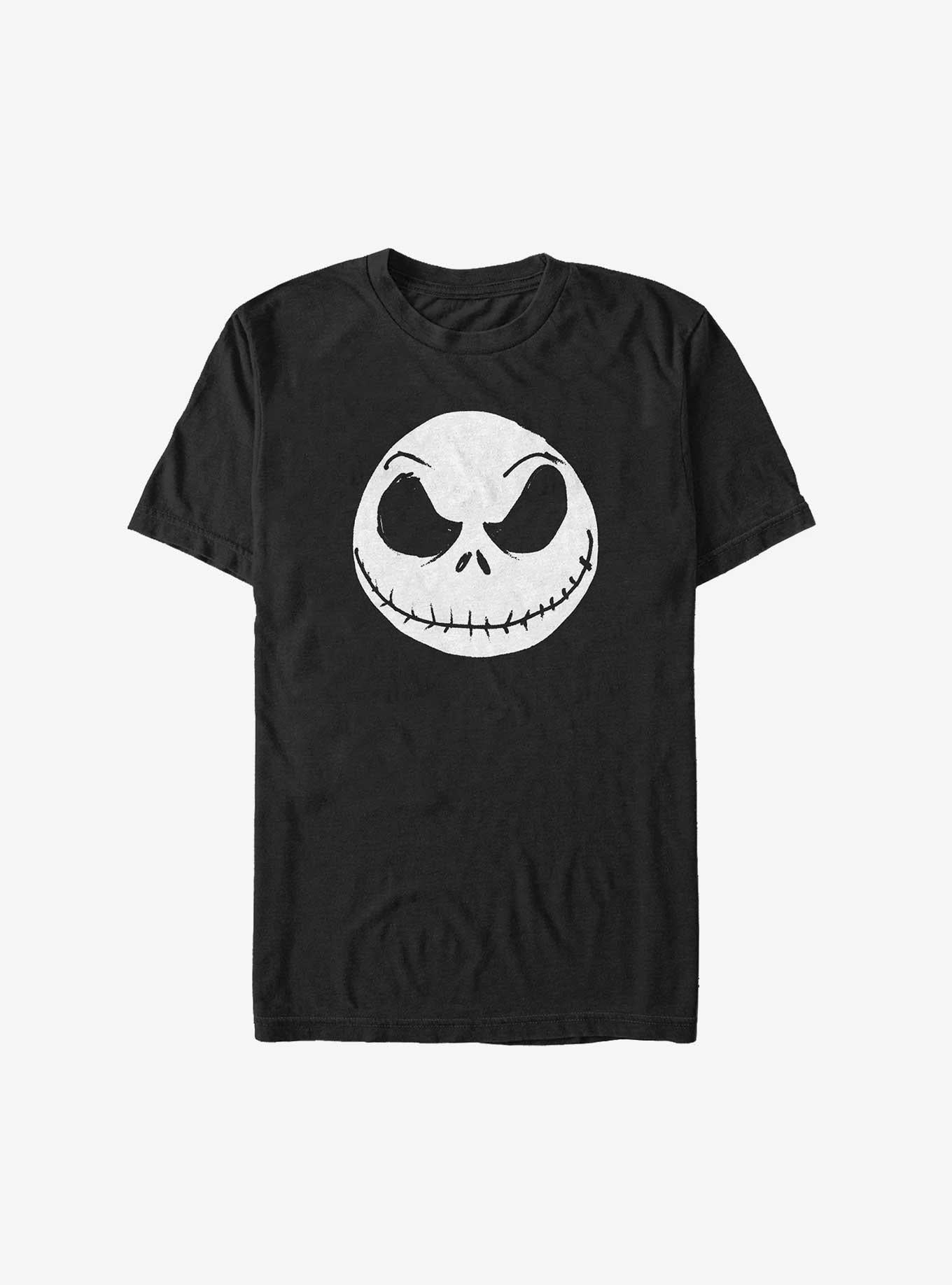 Disney The Nightmare Before Christmas Big Face Jack Big Tall TShirt T-Shirt | Best-Selling Design | Perfect For Daily Wear