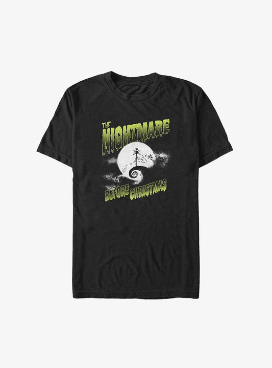 Disney The Nightmare Before Christmas Spooky Nightmare Jack Big Tall TShirt T-Shirt | Fan Favorite Artwork | Perfect Holiday Gift