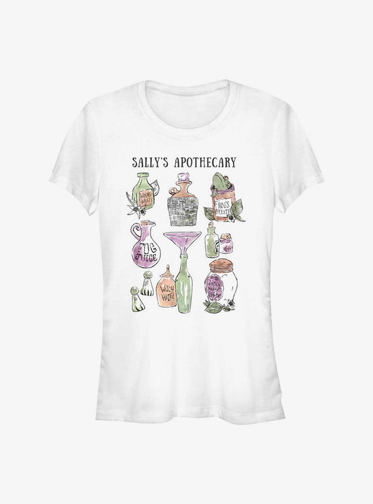 Disney The Nightmare Before Christmas Sallys Apothecary Girls TShirt T-Shirt | Cute Festive Style | Top Pick For Gifting