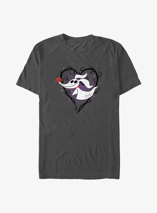 The Nightmare Before Christmas Zero Heart T-Shirt