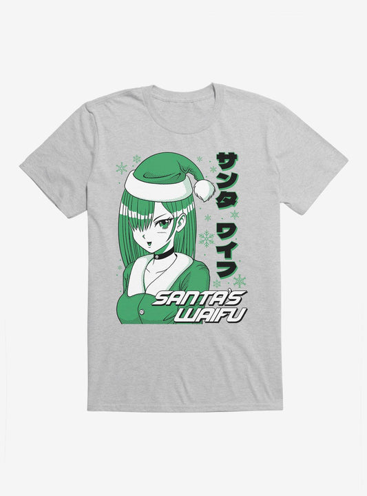 Christmas Anime Santas Waifu TShirt T-Shirt | Fan Favorite Artwork | Perfect For Daily Wear