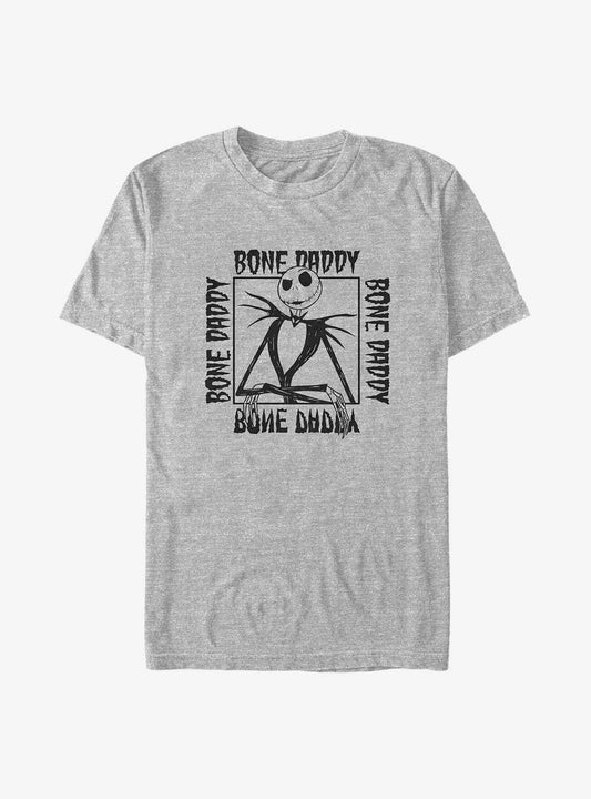 Disney The Nightmare Before Christmas Bone Daddy Jack Big Tall TShirt T-Shirt | Vintage Christmas Look | Trending Festive Apparel