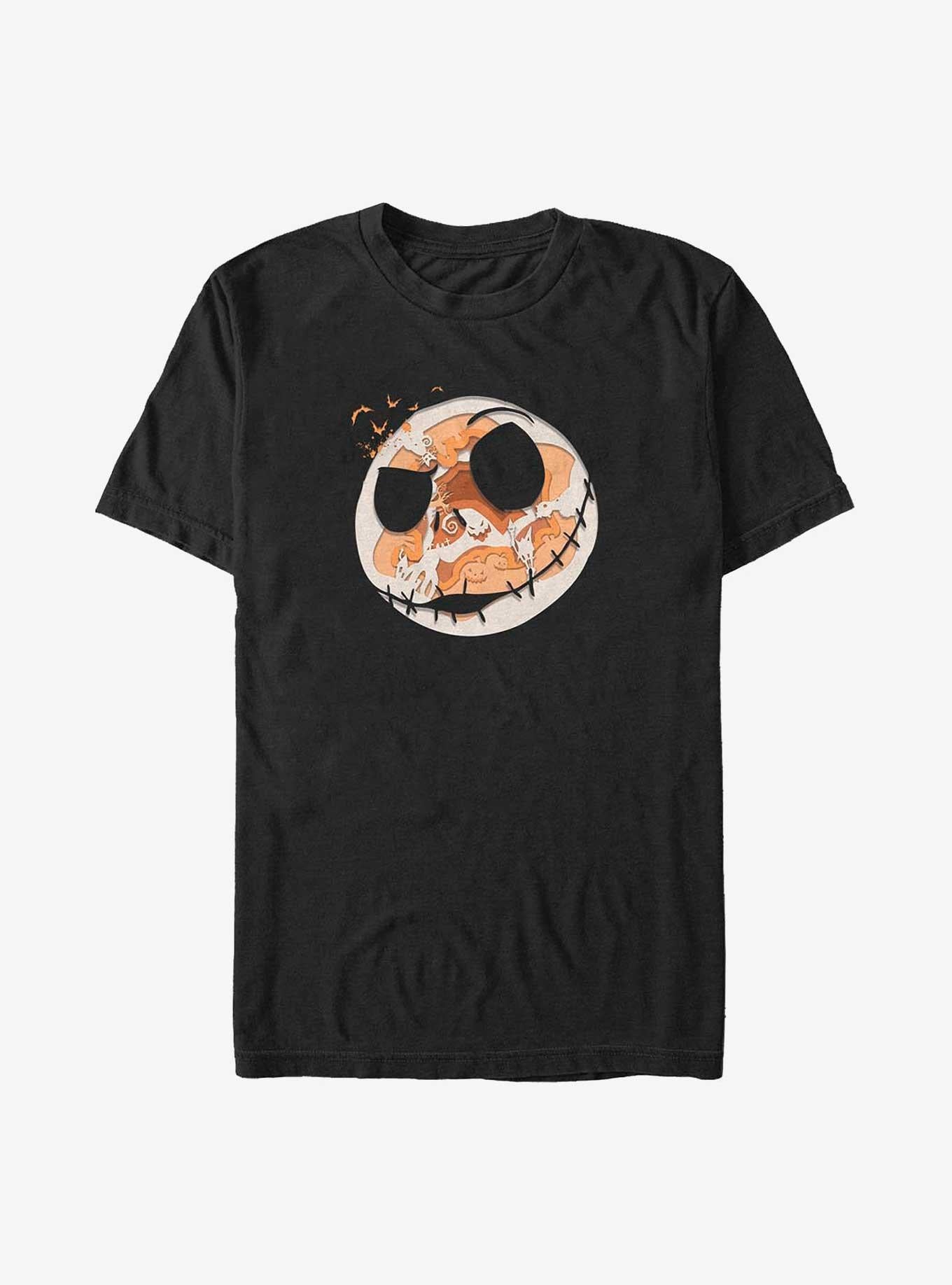 Disney The Nightmare Before Christmas Cut Out Jack Halloween Big Tall TShirt T-Shirt | Premium Graphic | Top Pick For Gifting