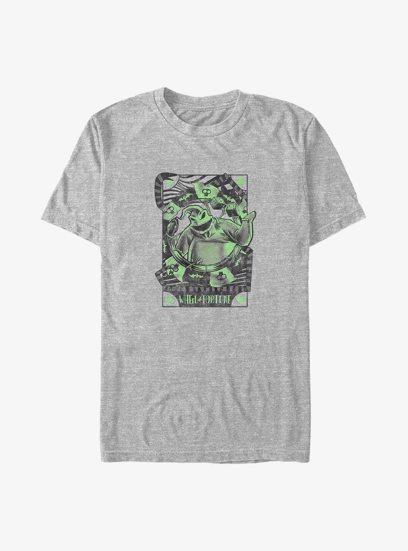 Disney The Nightmare Before Christmas Oogie Boogie Wheel of Fortune Big Tall TShirt T-Shirt | Top Trending Graphic | Trending Festive Apparel