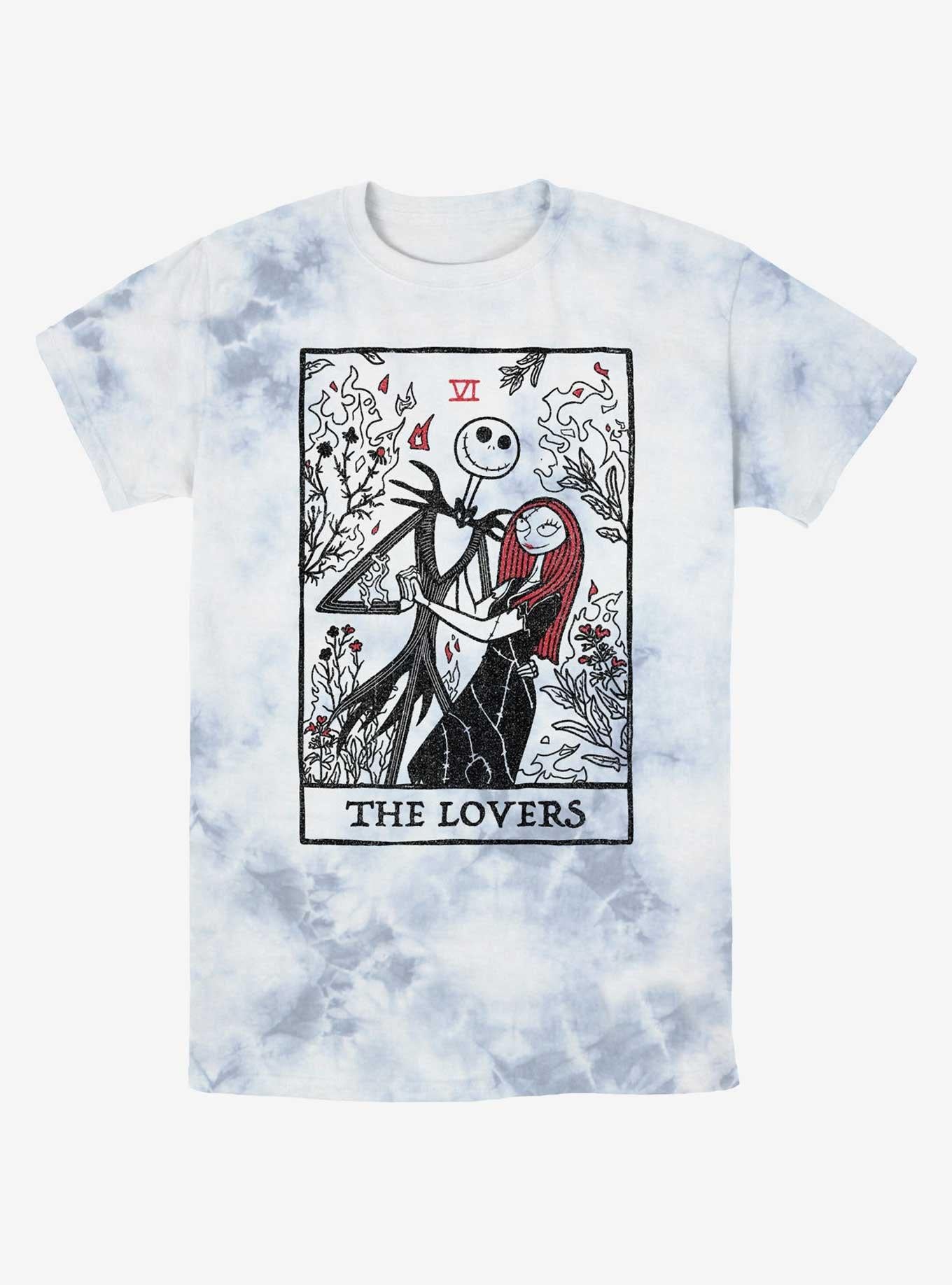 Disney The Nightmare Before Christmas Loving Death TieDye TShirt T-Shirt | Fan Favorite Artwork | Perfect For Daily Wear