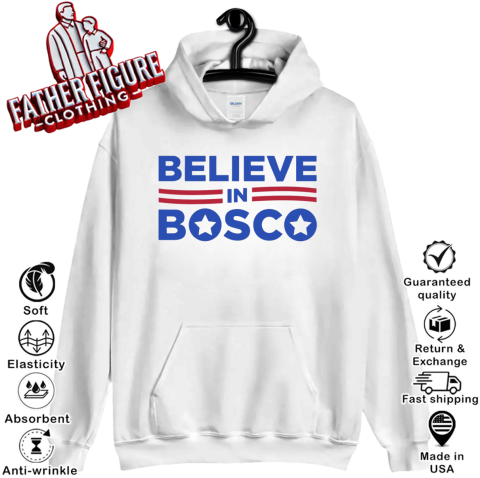 Believe In Bosco Football Hoodie