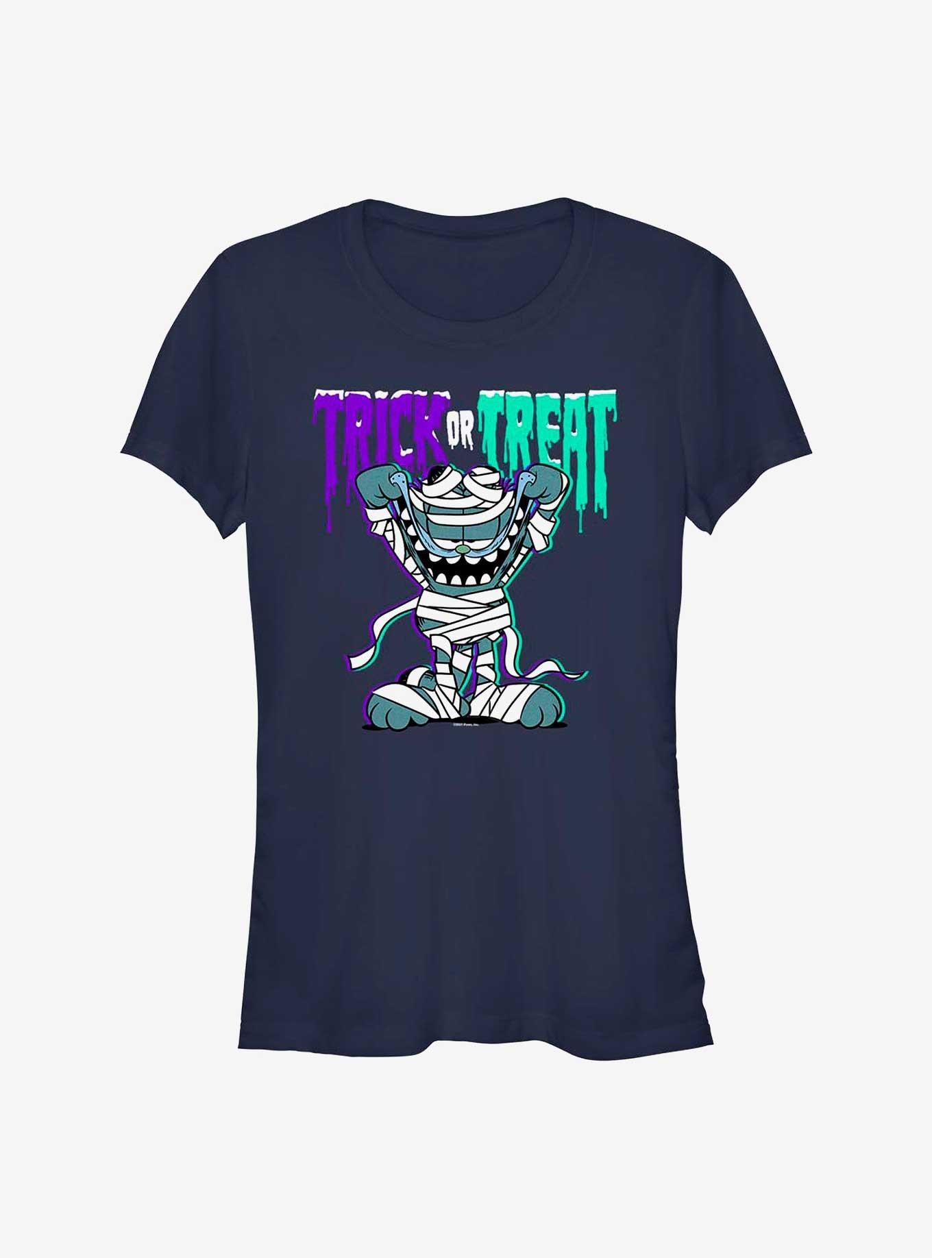 Garfield Mummy Trick or Treat Girls T-Shirt