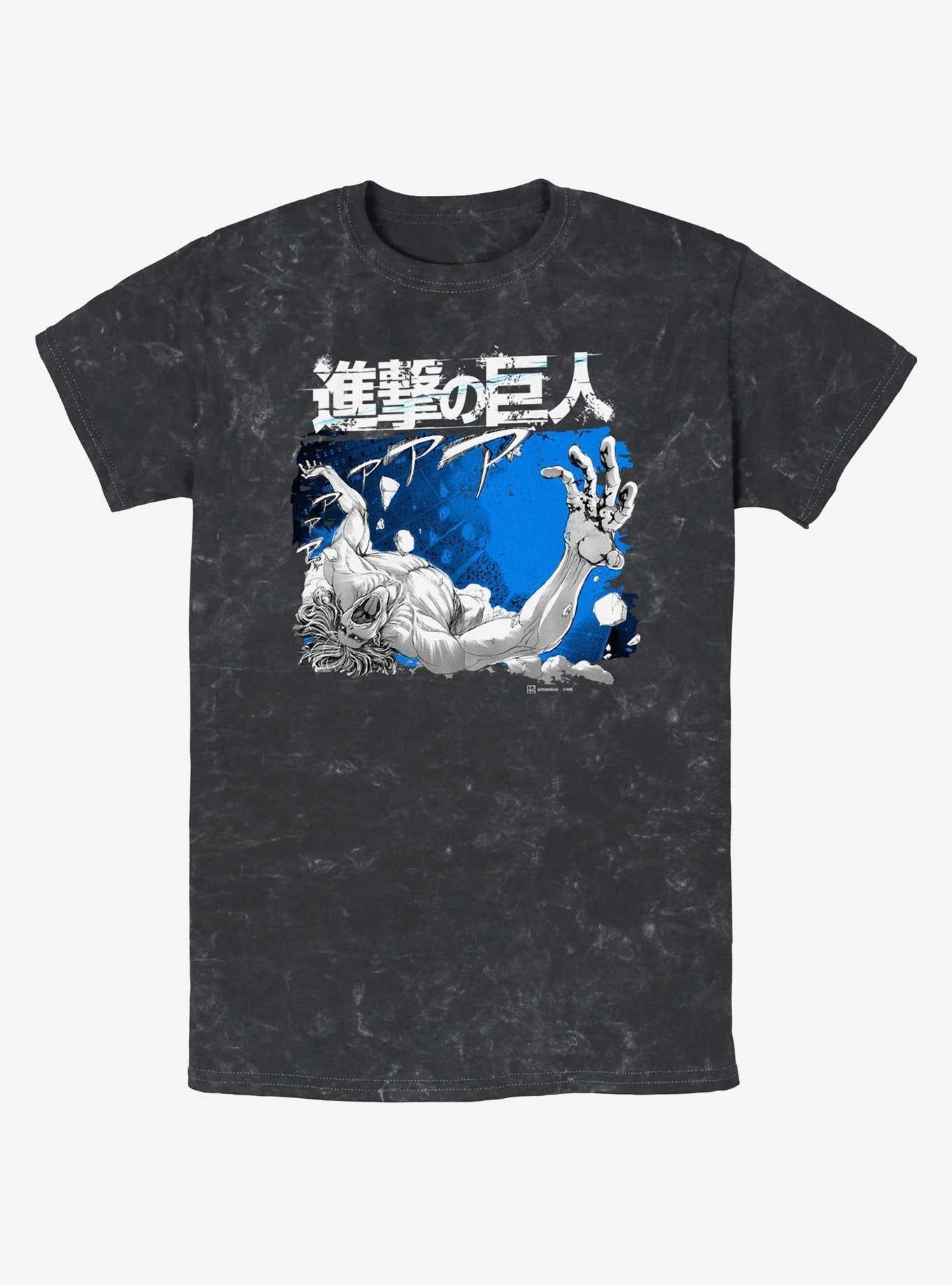 Attack On Titan Attack Titan Mineral Wash T-Shirt