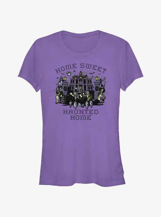 Disney Haunted Mansion Home Sweet Haunted Home Girls T-Shirt