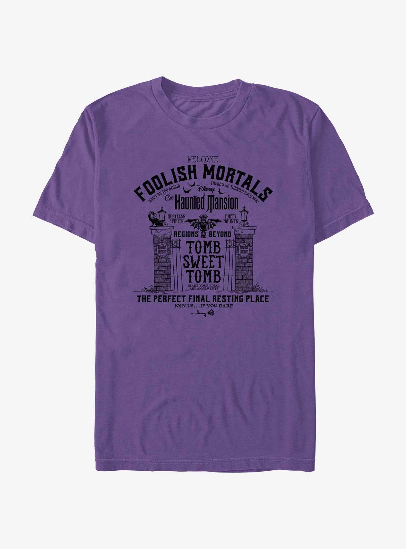 Disney Haunted Mansion Tomb Sweet Tomb Extra Soft T-Shirt