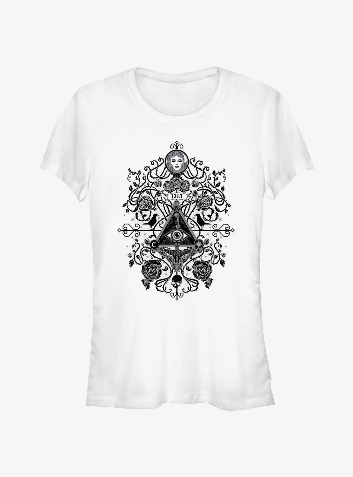 Disney Haunted Mansion Haunted Symbols Girls T-Shirt