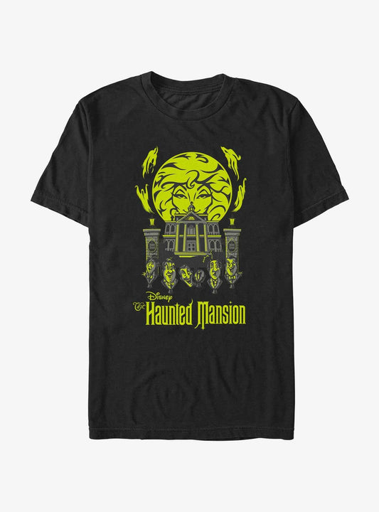 Disney Haunted Mansion Leota Toombs Crystal Ball Talking Heads T-Shirt