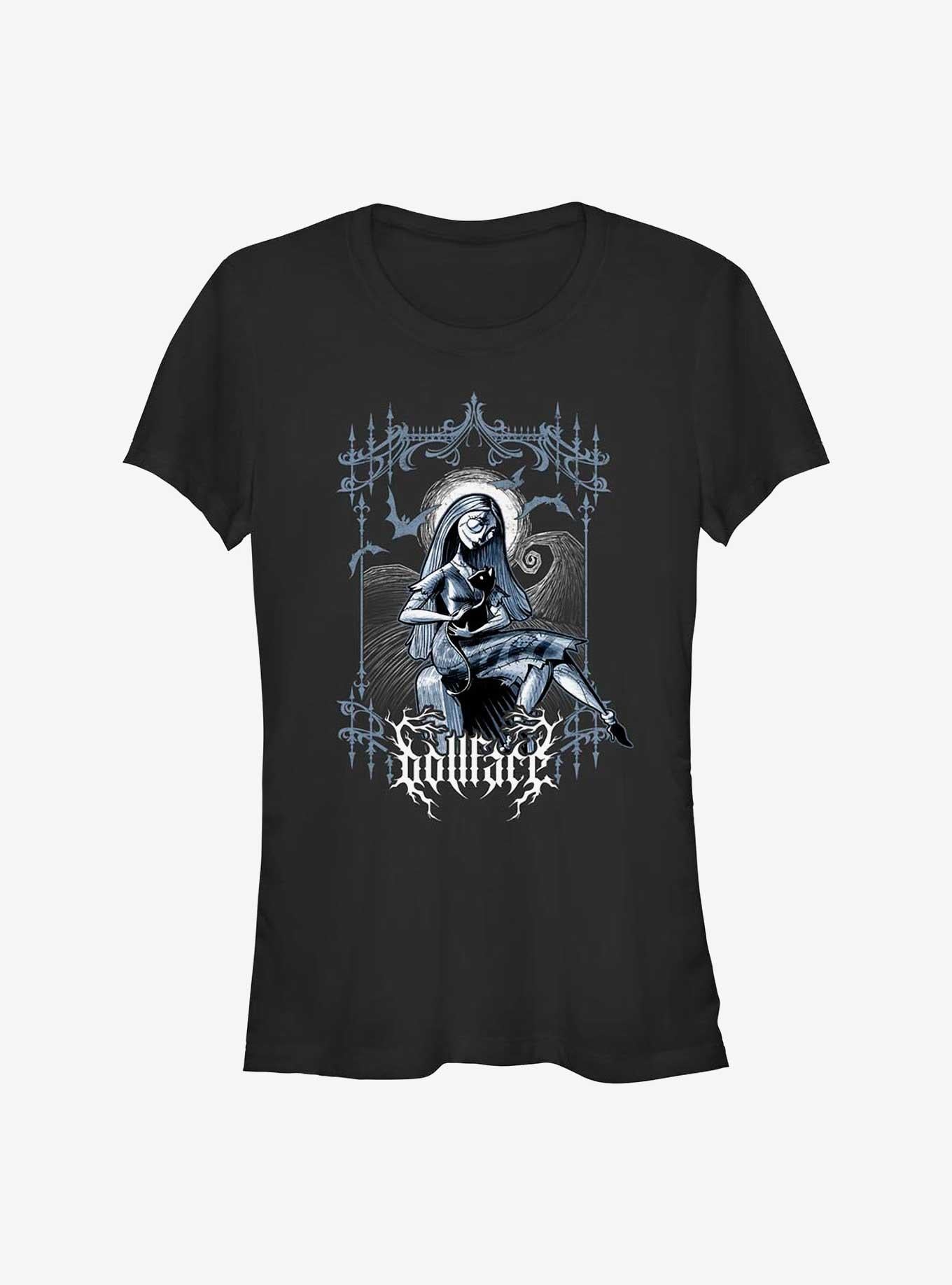 Disney The Nightmare Before Christmas Sally Dollface Girls TShirt T-Shirt | Vintage Christmas Look | Trending Festive Apparel