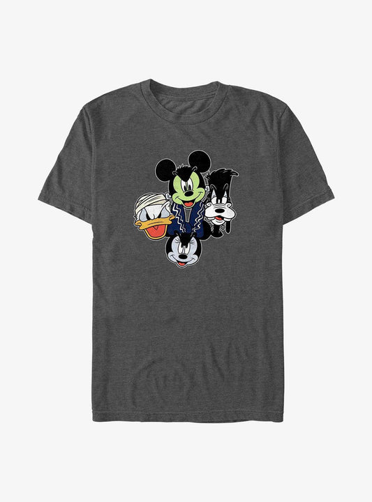 Disney Mickey Mouse Halloween Heads Big & Tall T-Shirt