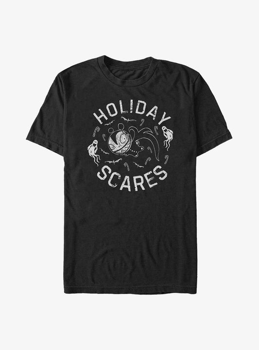 Disney The Nightmare Before Christmas Holiday Scares Scary Teddy Big & Tall T-Shirt