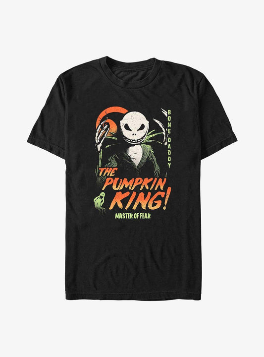 Disney The Nightmare Before Christmas The Pumpkin King Big Tall TShirt T-Shirt | Vintage Christmas Look | Limited Christmas Style