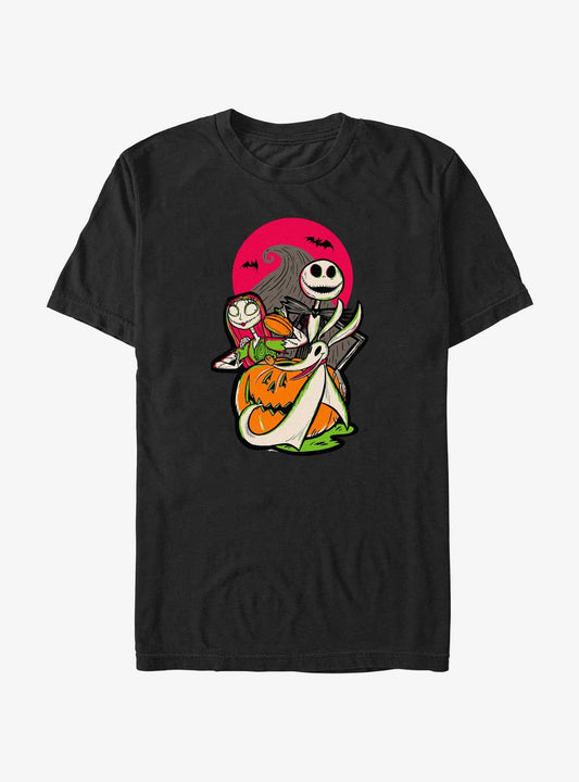 Disney100 Halloween The Nightmare Before Christmas Sally Jack And Zero TShirt T-Shirt | Holiday Edition | Great For Christmas Season